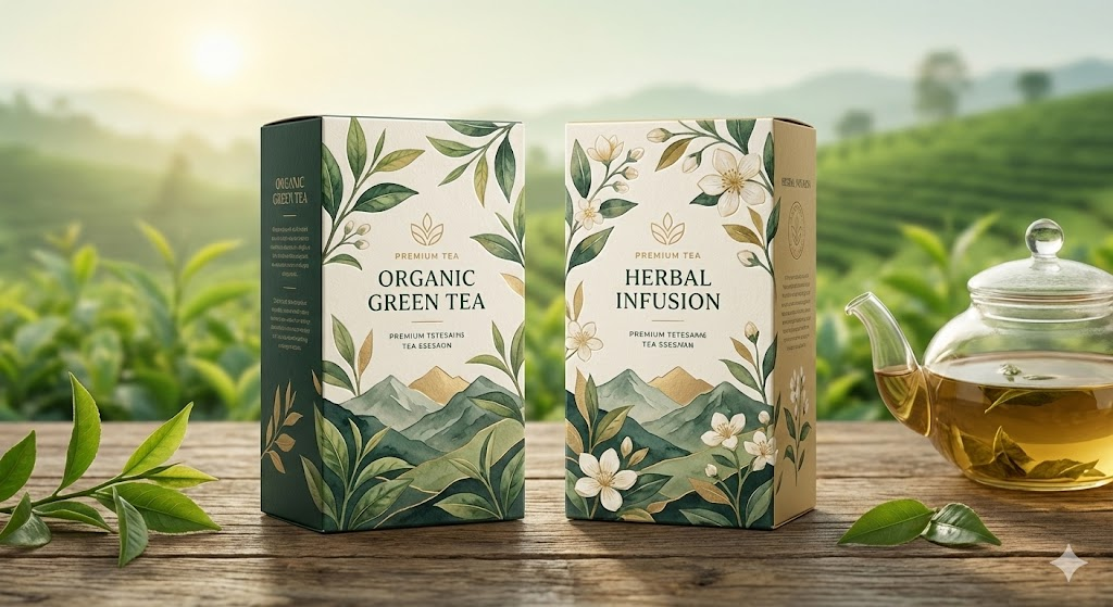 Çay Ambalajı Tasarımı